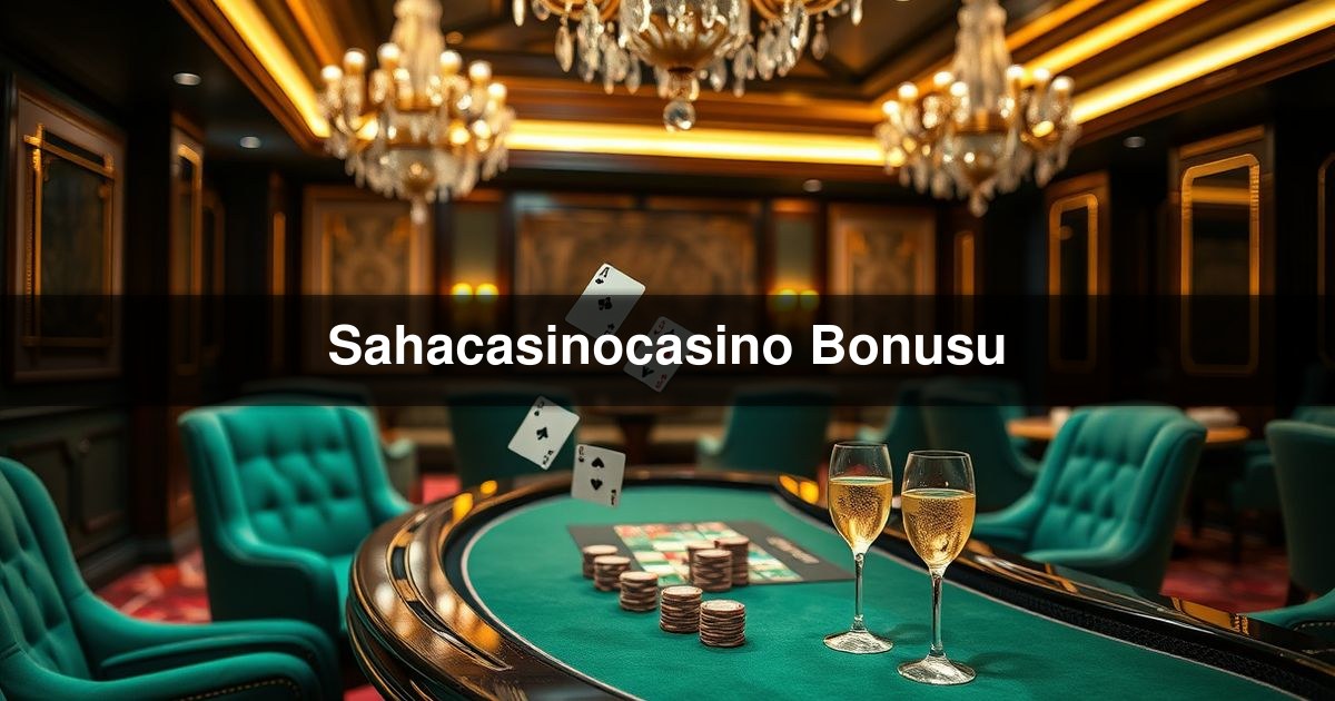 Sahacasinocasino Bonusu