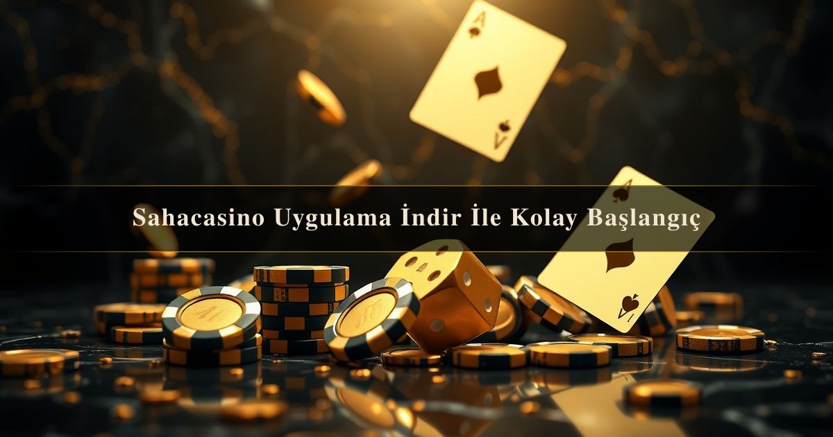 Sahacasino Uygulama