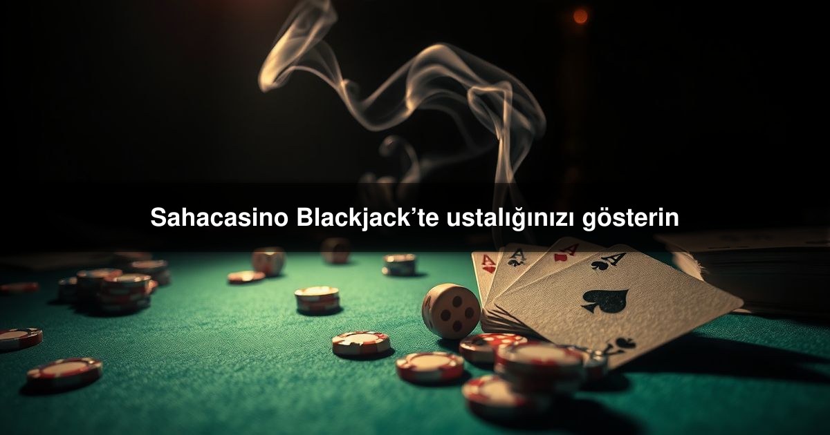 Sahacasino Blackjack’te