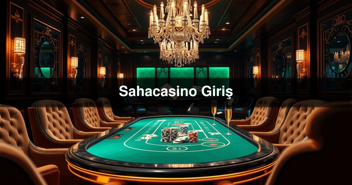 Sahacasino Giriş