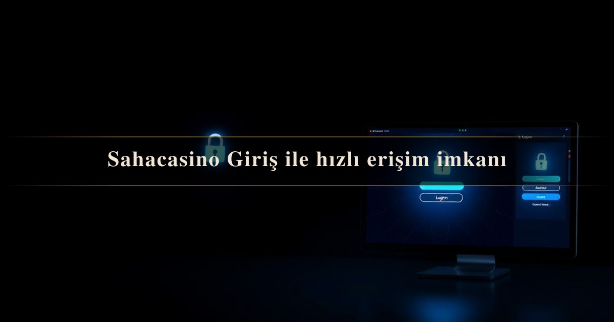 Sahacasino Giriş