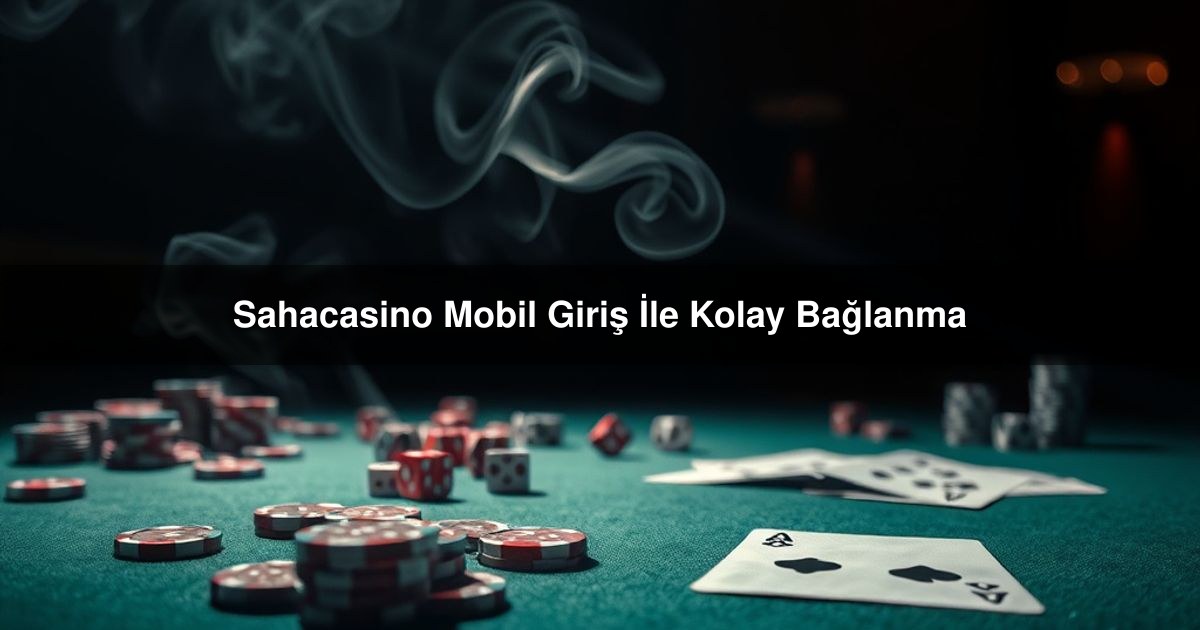 Sahacasino Mobil